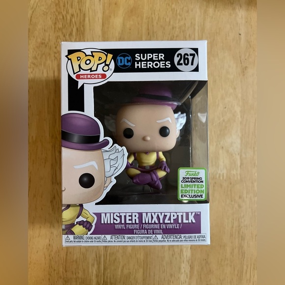 Funko Pop DC Super Heroes MISTER MXYZPTLK Vinyl Figure,#267,Brand New - Picture 1 of 6
